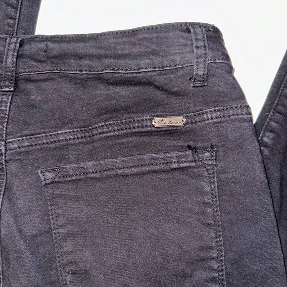 Kancan Black Distressed Mid Rise Straight Leg Womens‎ 11/29 - Picture 10 of 13